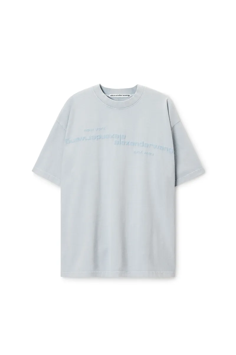 MIRRORED LOGO SHORT SLEEVE TEE