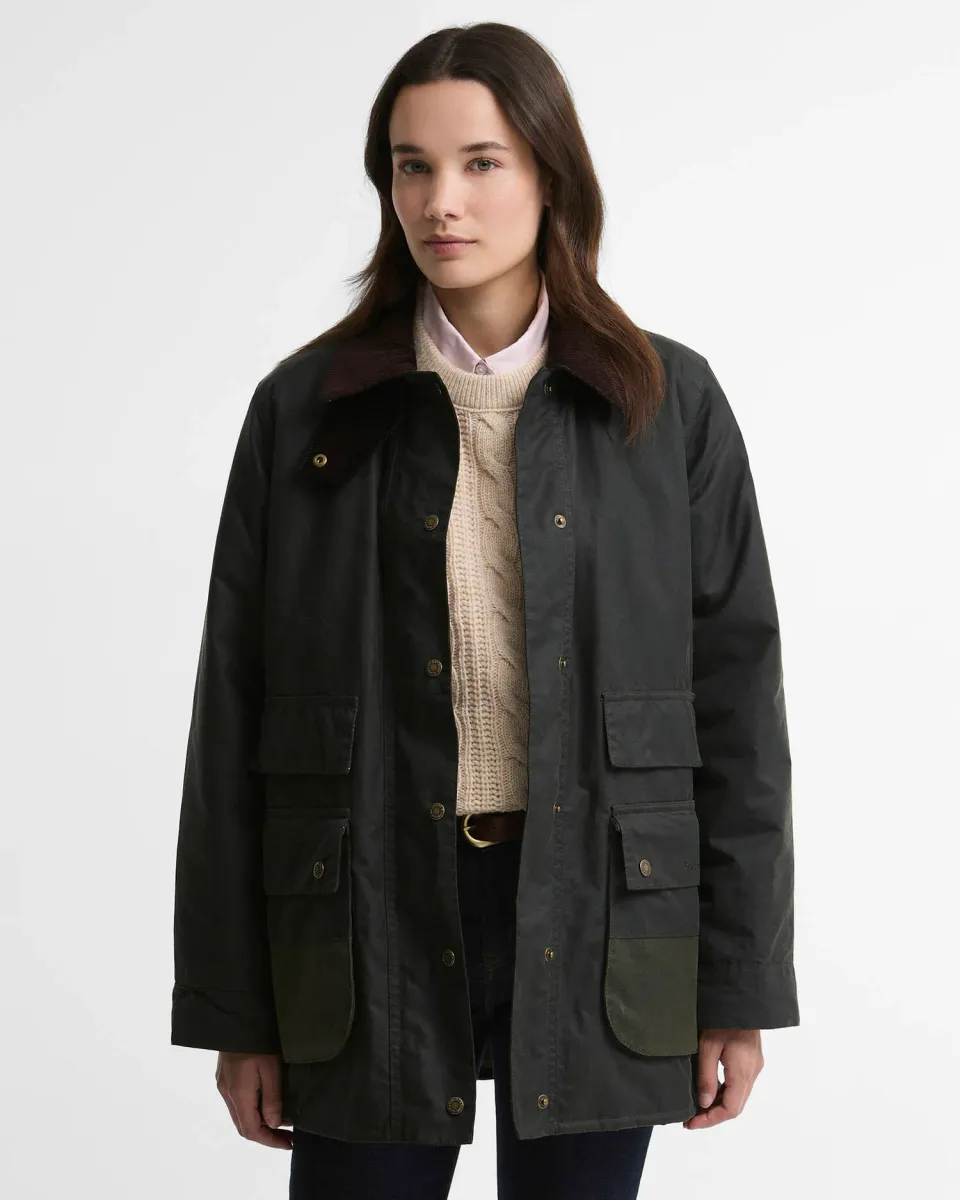 Modern Border Waxed Jacket