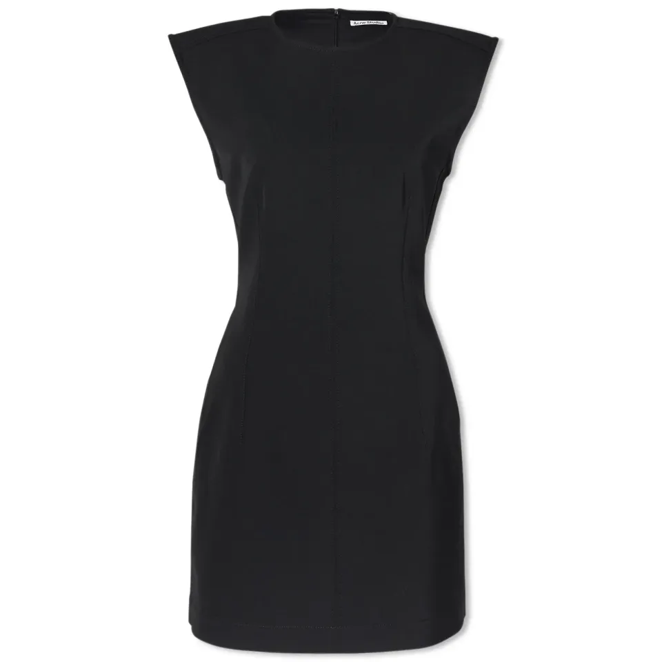 Cap Shoulder Mini Dress