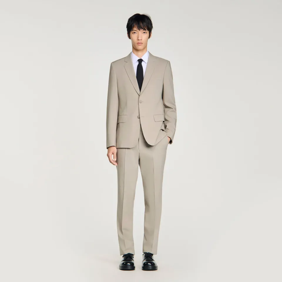 Wool suit jacket
