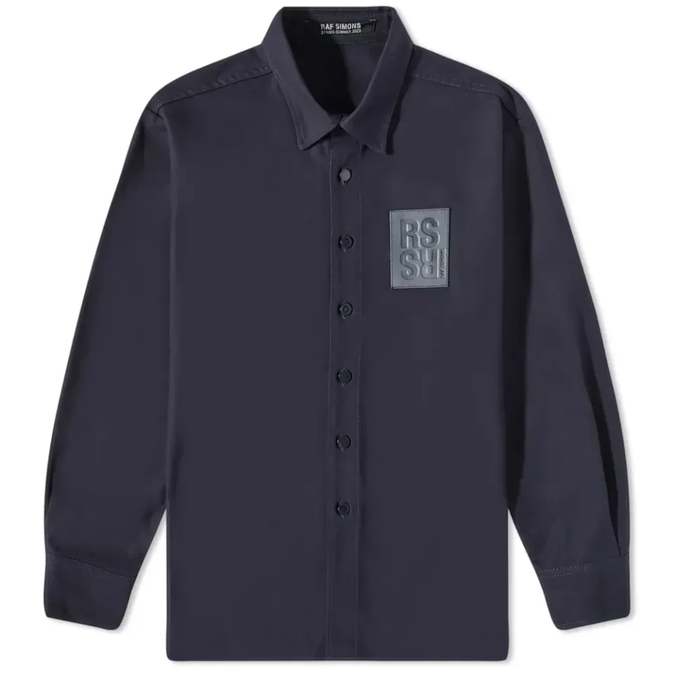 Straight Fit Denim Overshirt