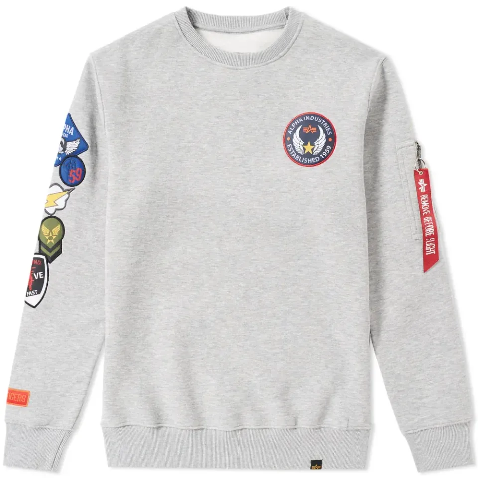 Patch Crew Sweat