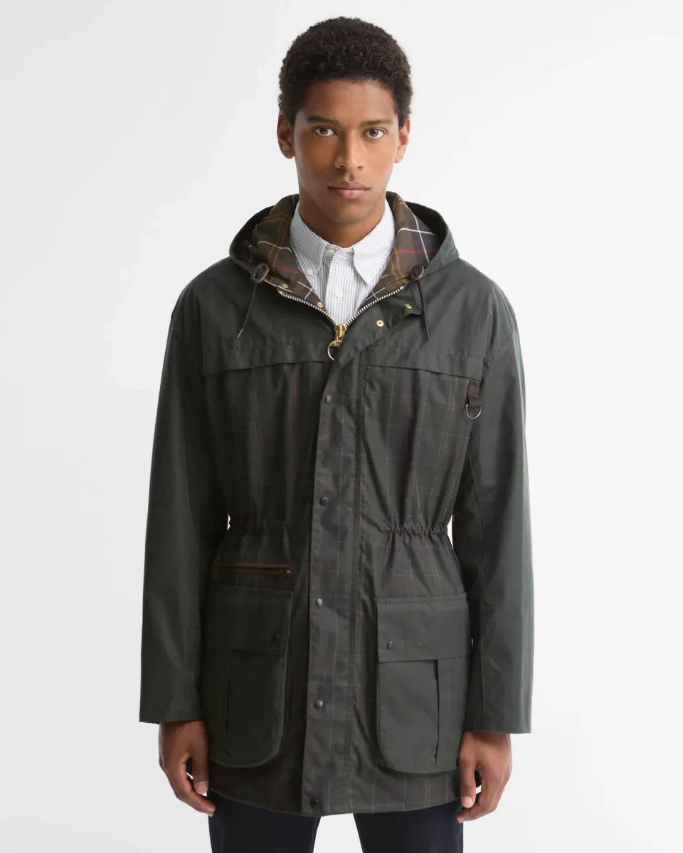 Icons Tartan Durham Waxed Jacket