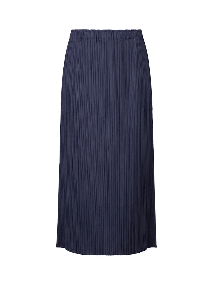 Pleats Please Monthly Skirt Navy