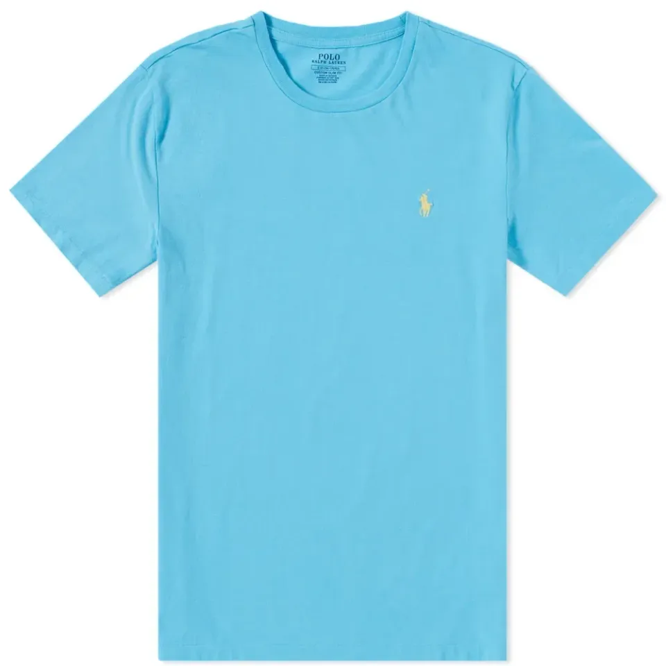 Washed Marl Crew Neck Tee