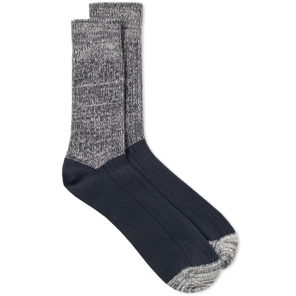 Marl Block Sock