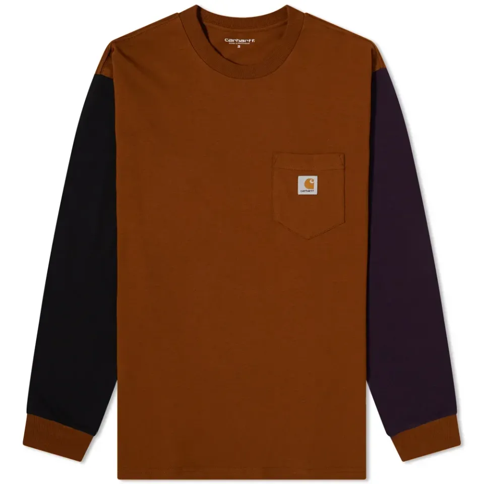 Long Sleeve Triple Pocket T-Shirt