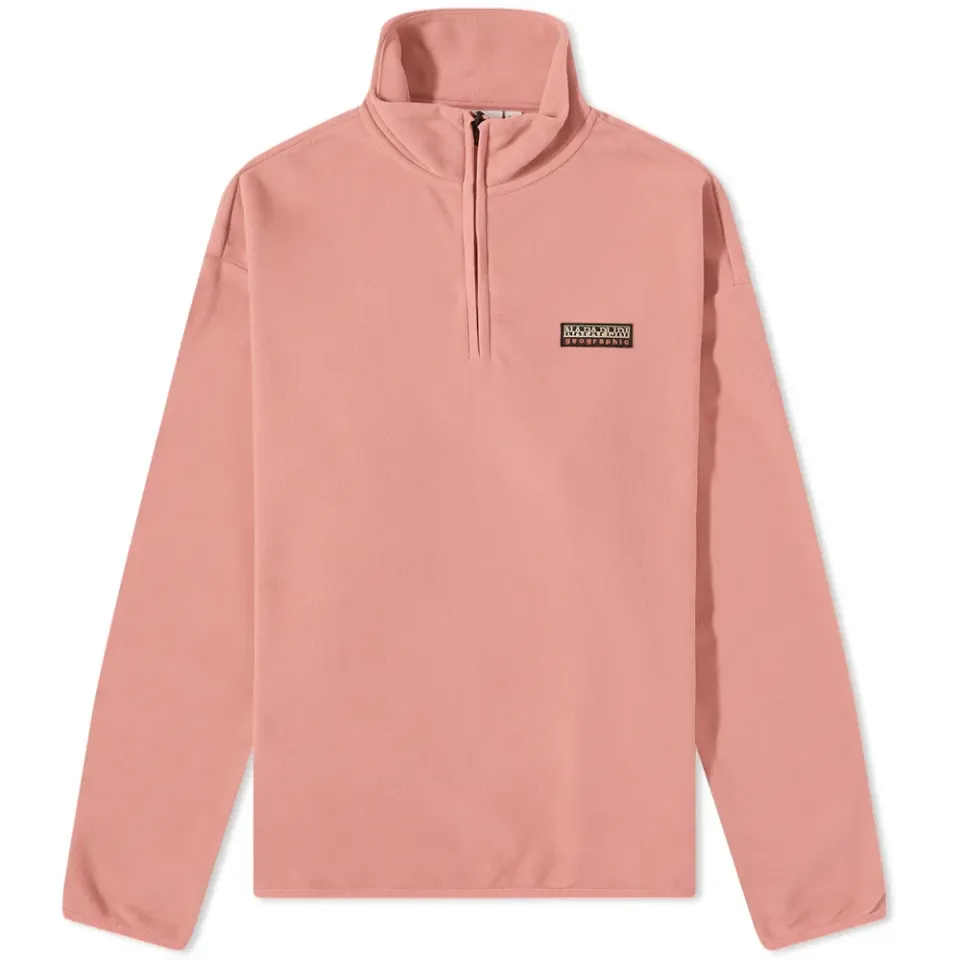 Patch Quarter Zip Fleece