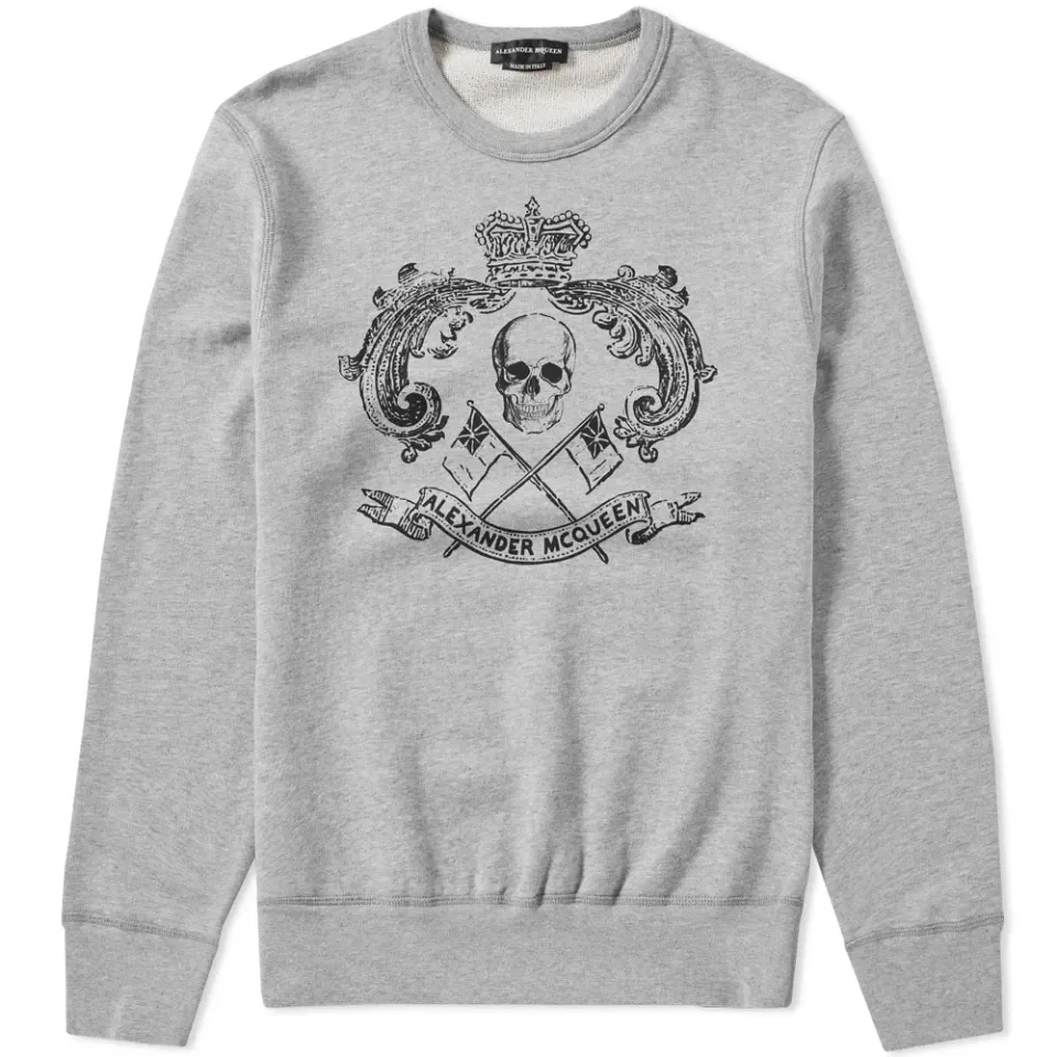 Skull Logo Crew Sweat