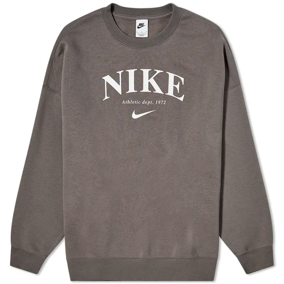 Nike W NSW Essential Fleece Oversized Crew GFX