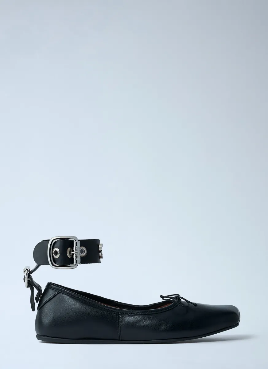 Bardot Ballerina Flats