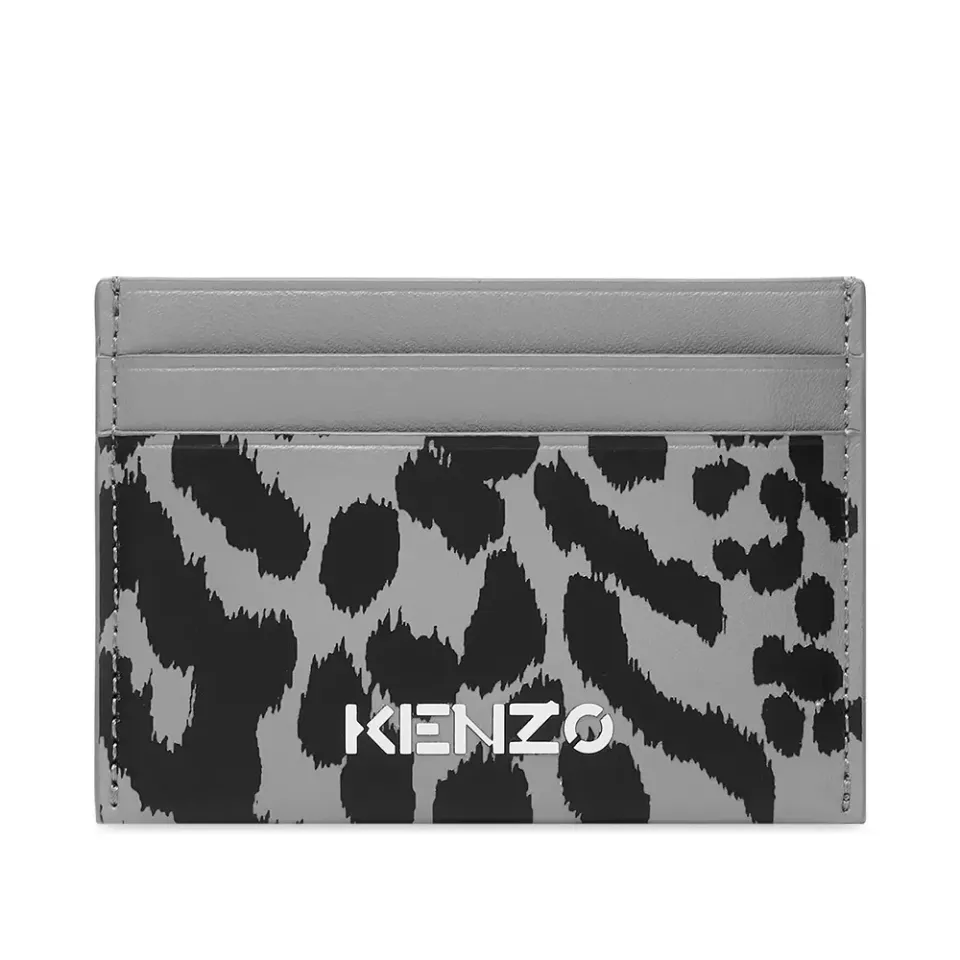 x Kansai Yamamoto Leopard Print Card Holder