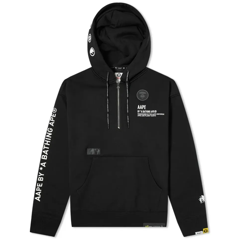 AAPE Half Zip Hoodie