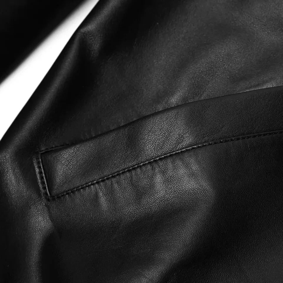 A.P.C. x Louis W. Giovanni Leather Bomber Jacket
