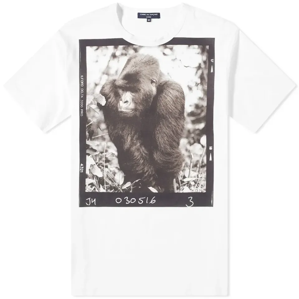 Comme des Garcons Homme Gorilla Photograph T-Shirt