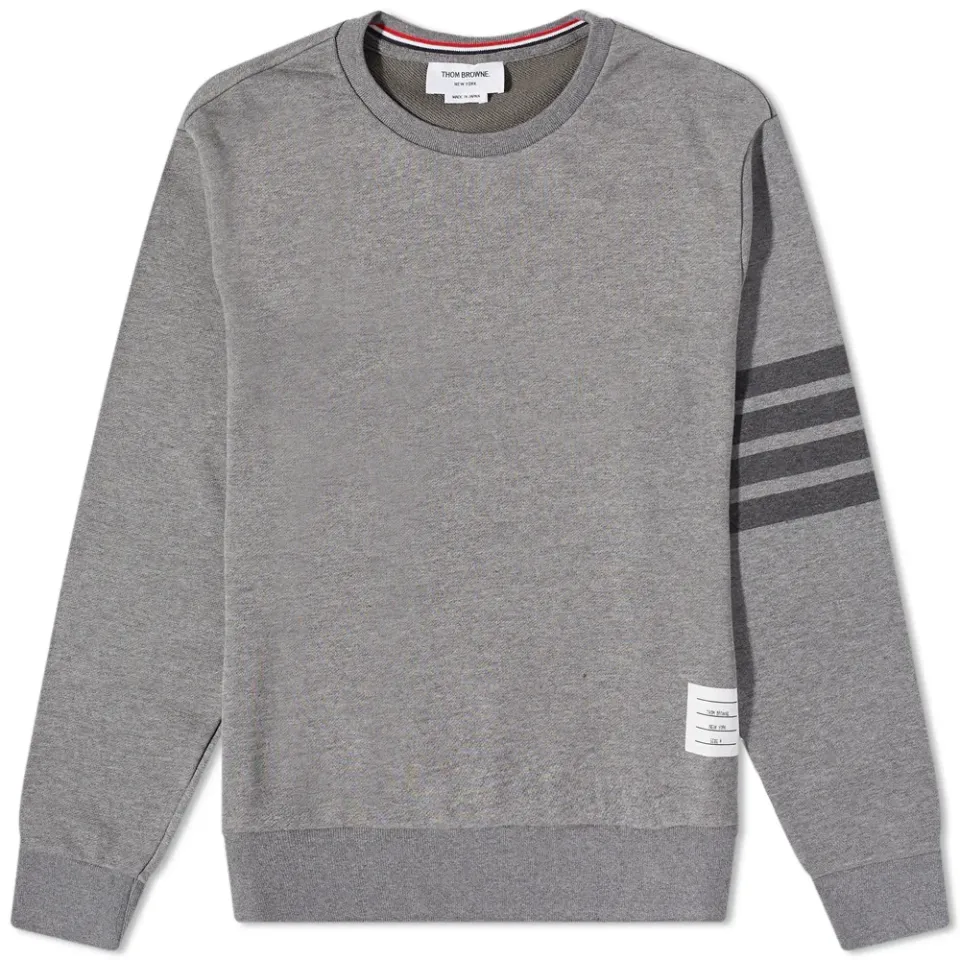 4 Bar Tonal Crew Sweat