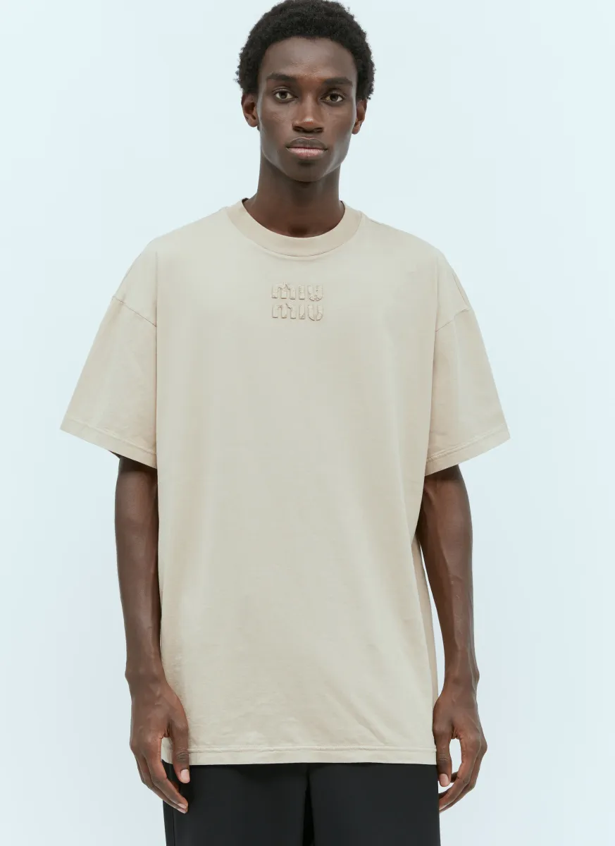 Logo Patch Long T-Shirt
