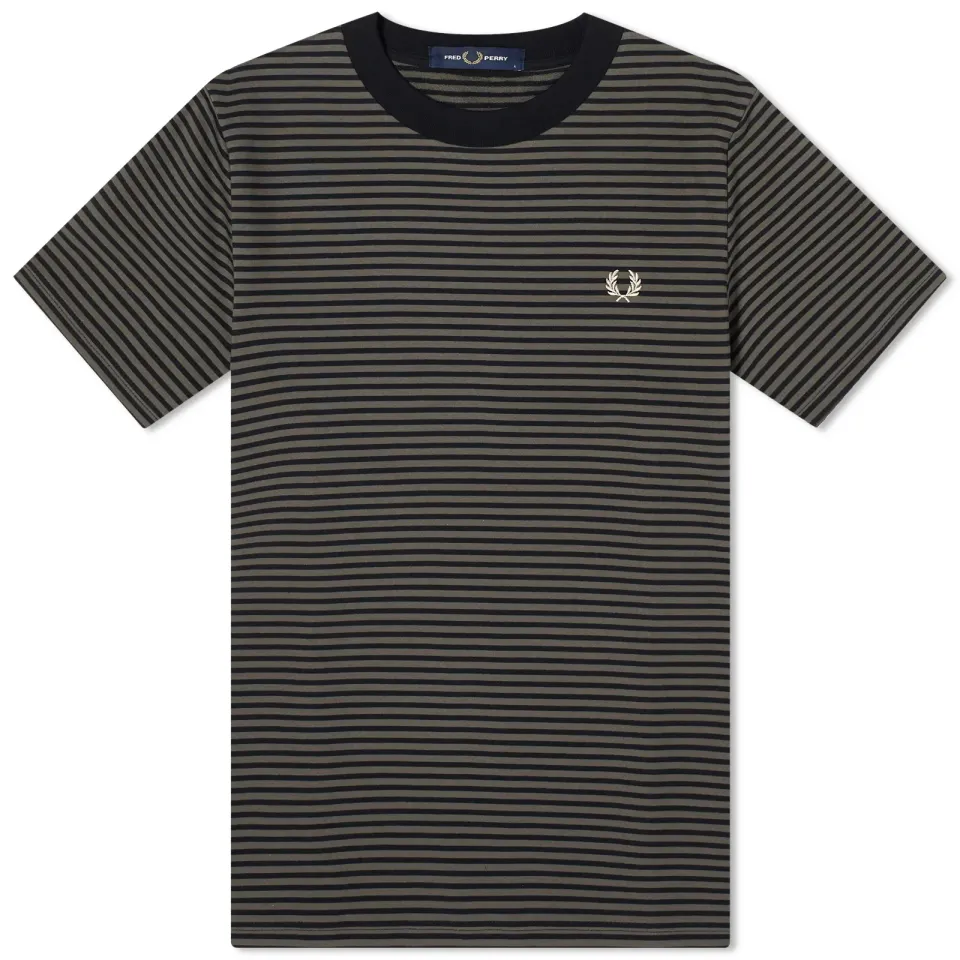 Fine Stripe Heavyweight T-Shirt