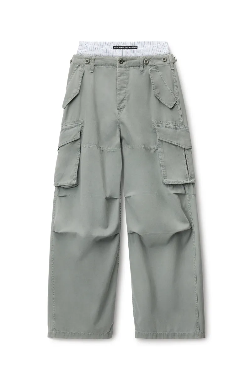 BOXER WAIST CARGO PANT
