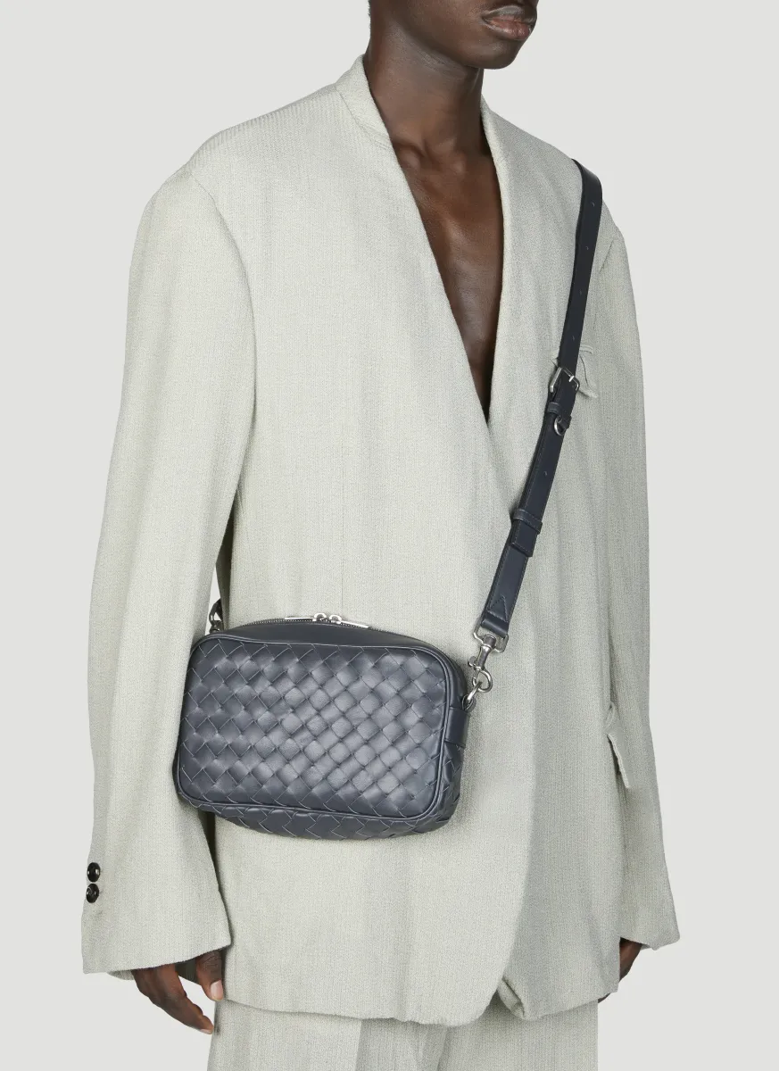 Small Intrecciato Camera Bag