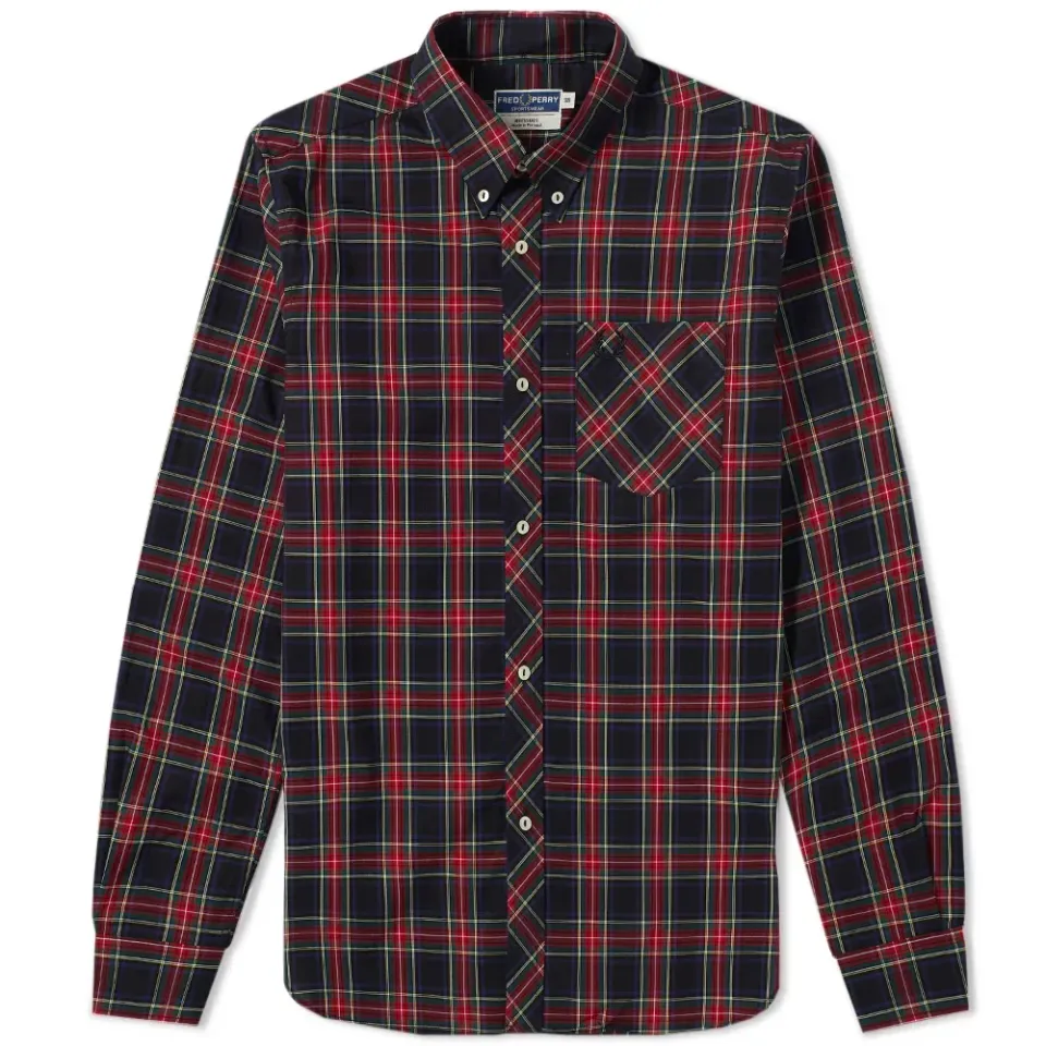 Fred Perry Reissues Tartan Shirt