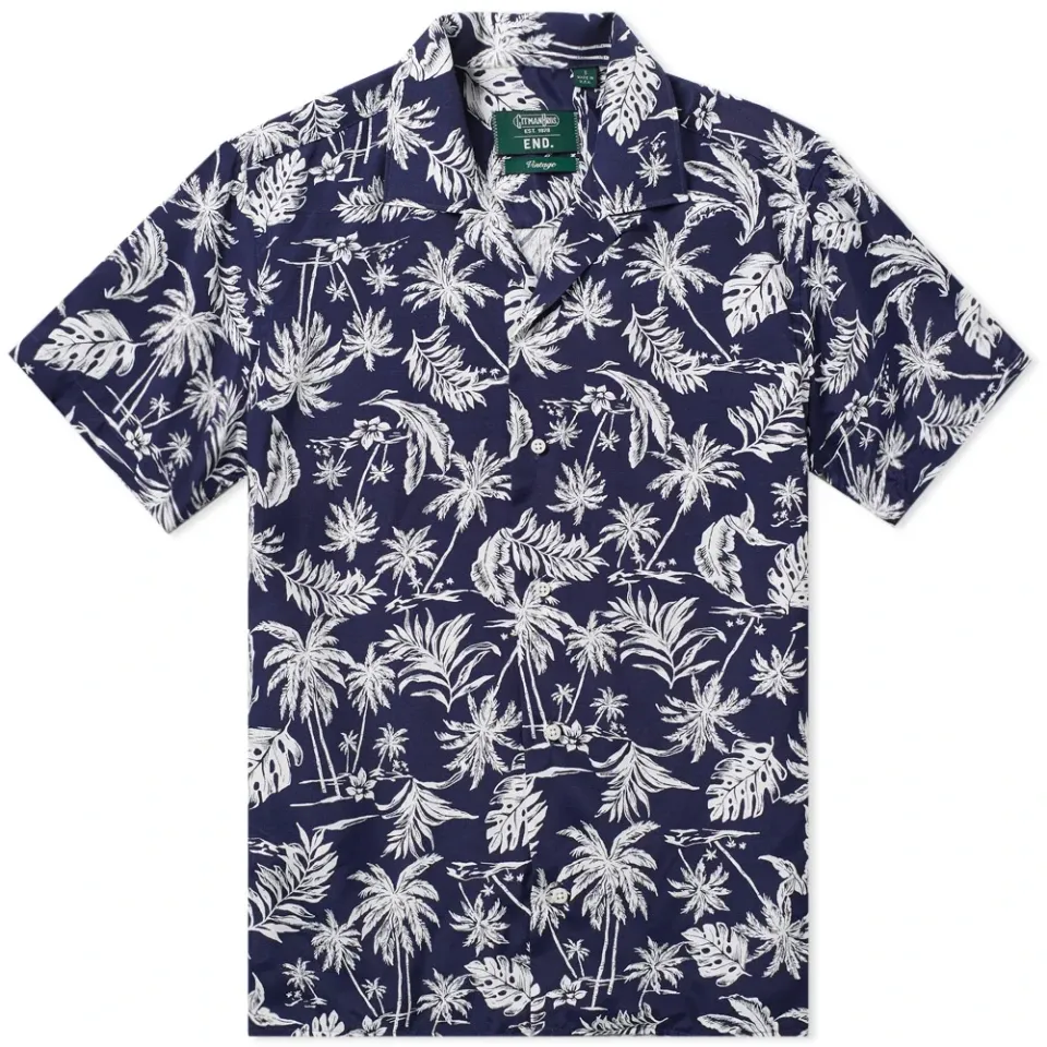x END. Short Sleeve Floral Shirt