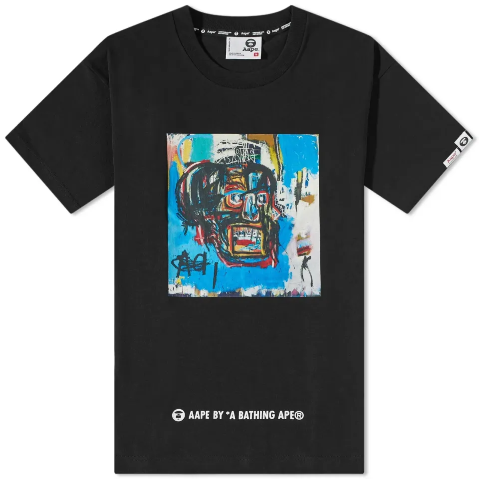 AAPE x Jean Michel Basquiat T-Shirt