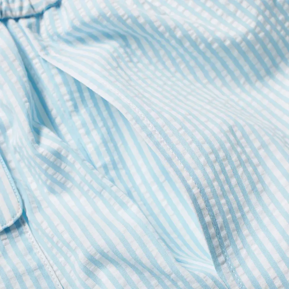 Seersucker Elastic Short
