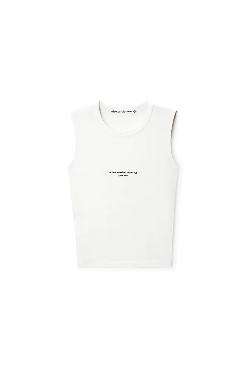 LOGO PRINT FITTED TANK