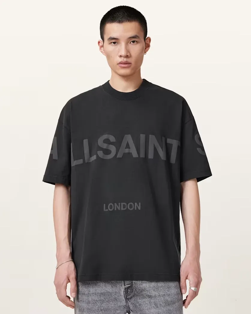 Biggy Oversized Logo Print T-Shirt