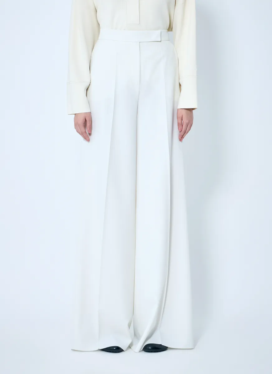 Gabardine Wool Pants