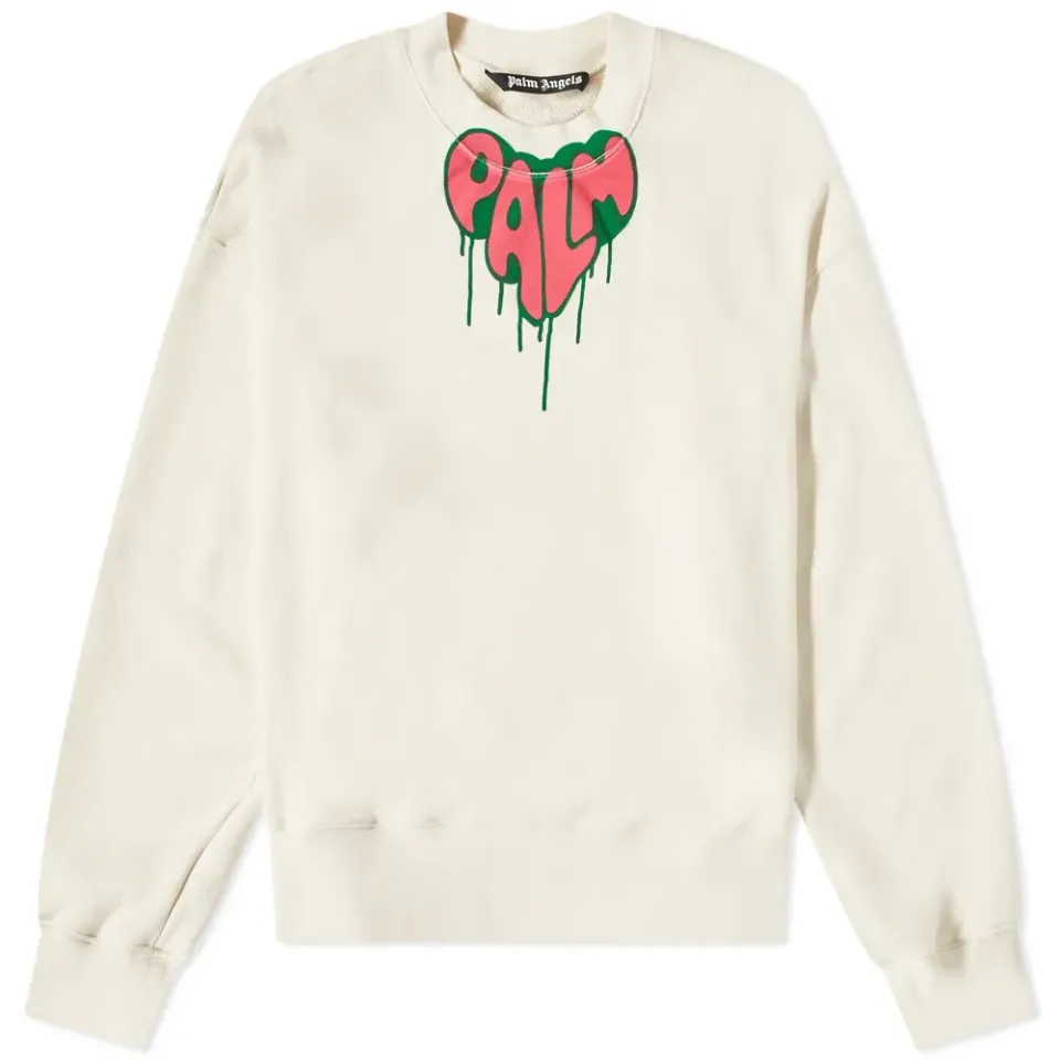 Spray Heart Logo Crew Sweat