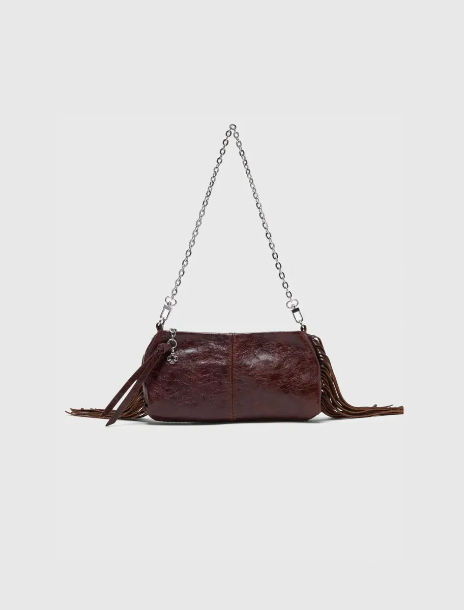 Patent leather Miss M Pouch bag