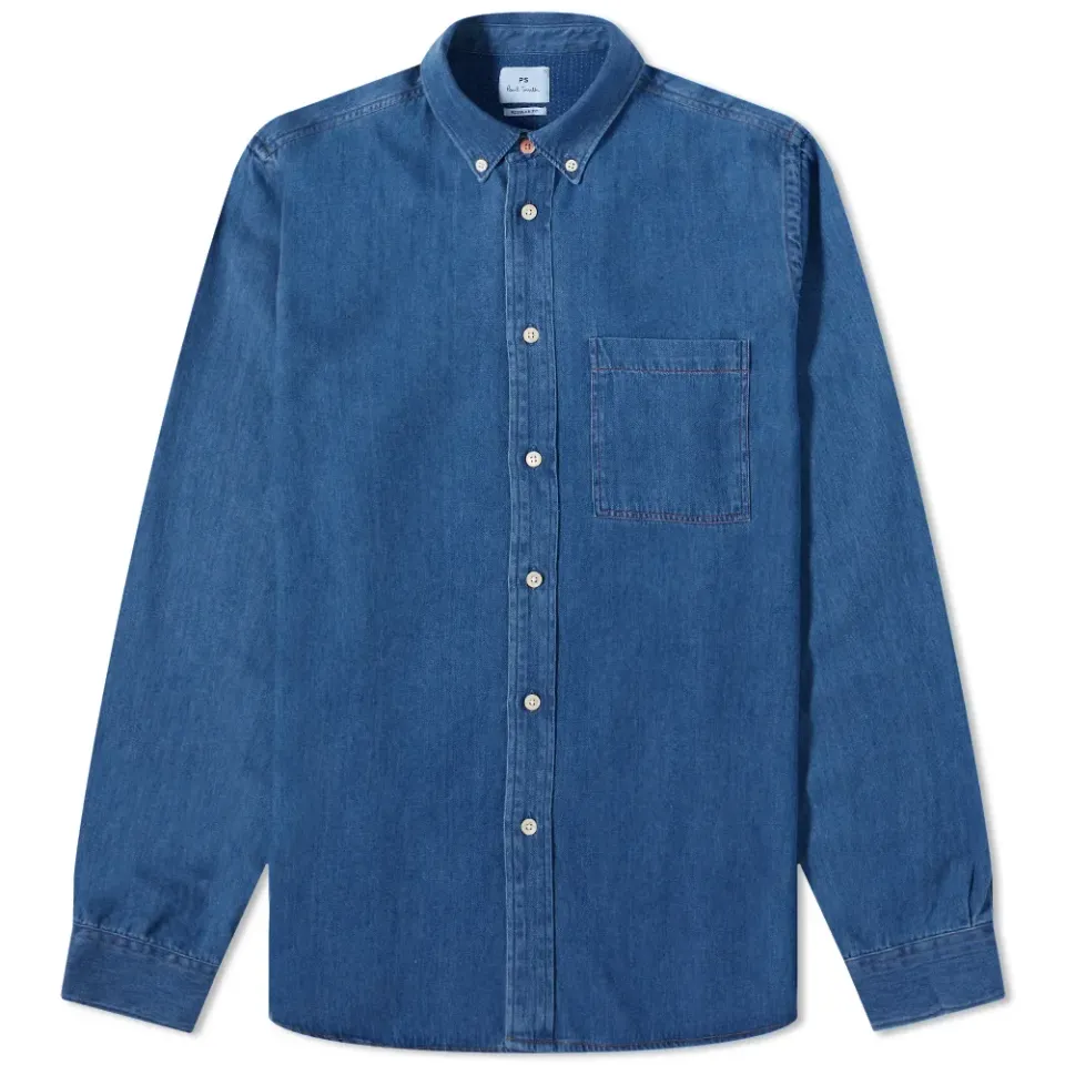 Button Down Denim Shirt