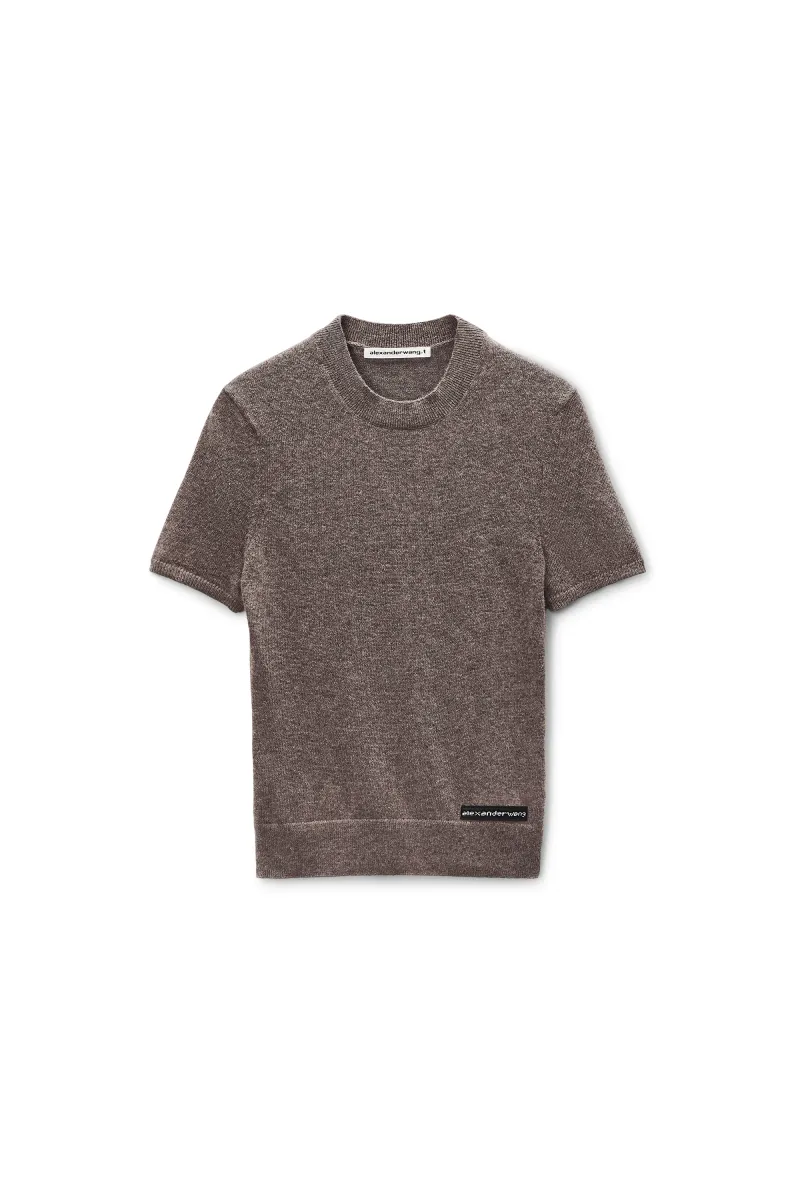 Short-Sleeve Wool Tee