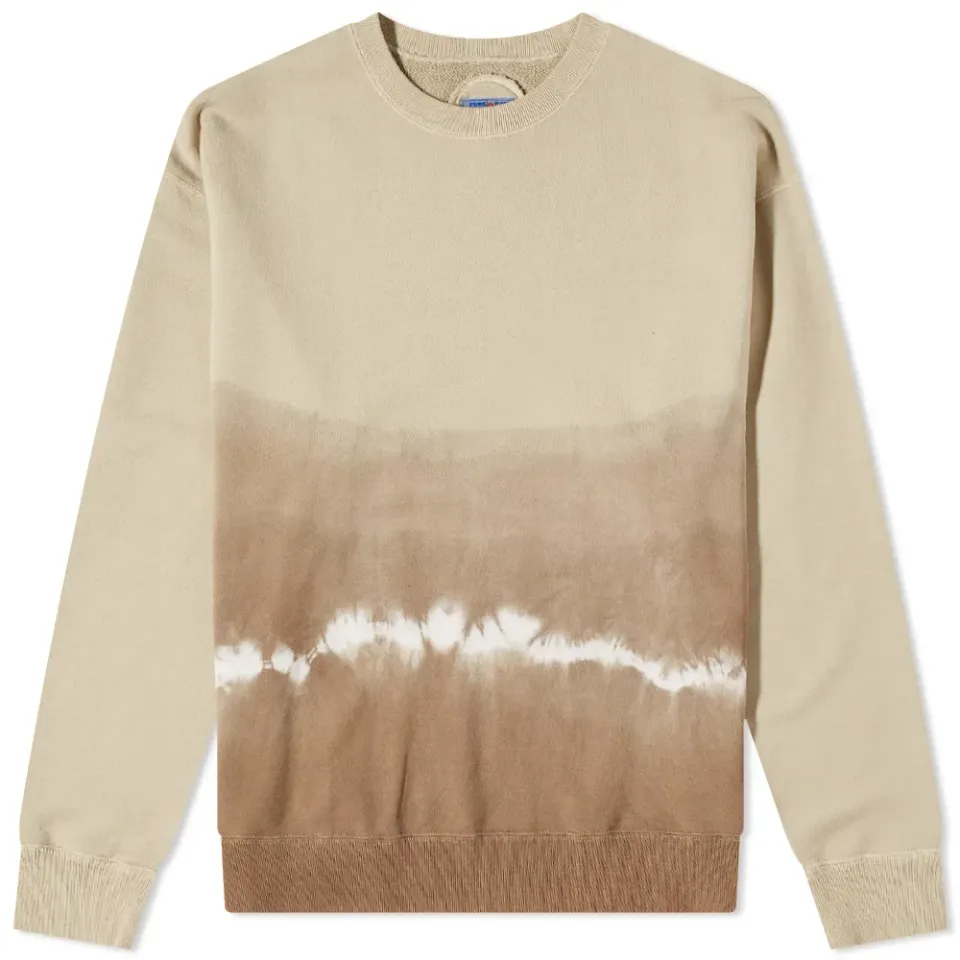 Hand Dyed Gradation Crew Sweat