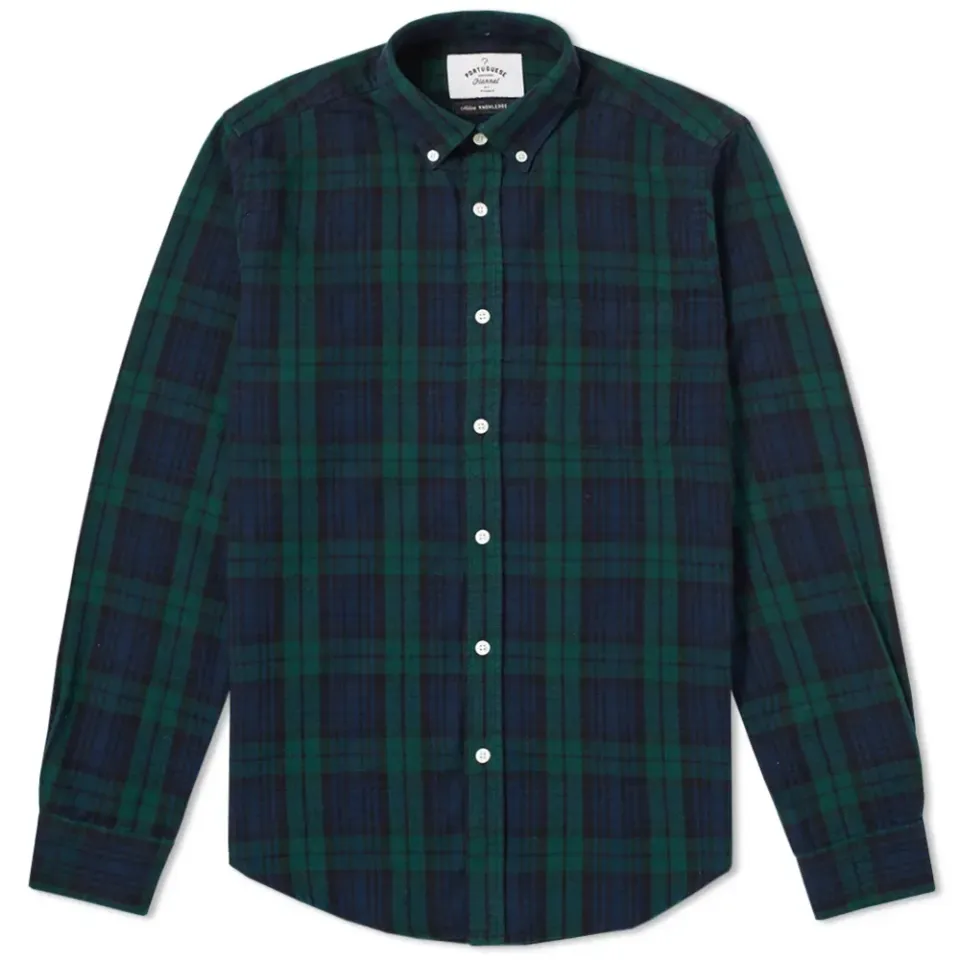 Bomfin Button Down Check Shirt