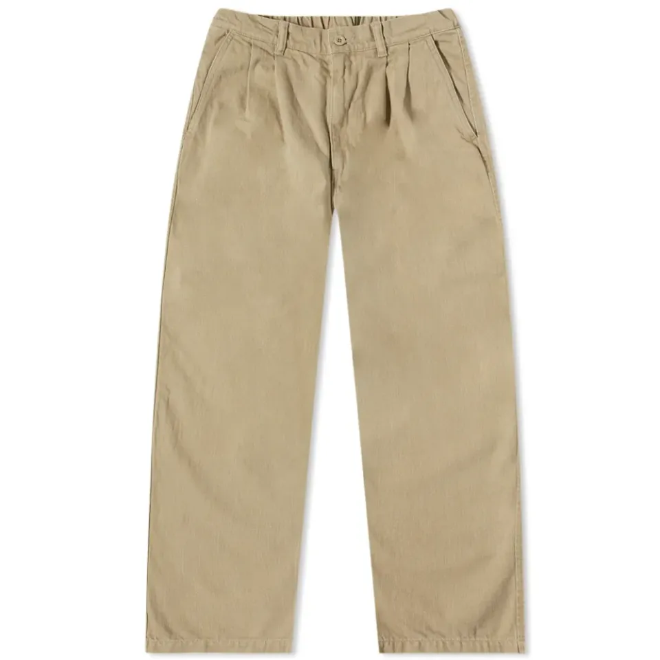 Two Pleat Tapered Easy Pant