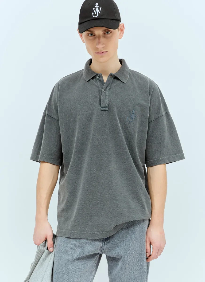 Anchor Embroidery Polo Shirt