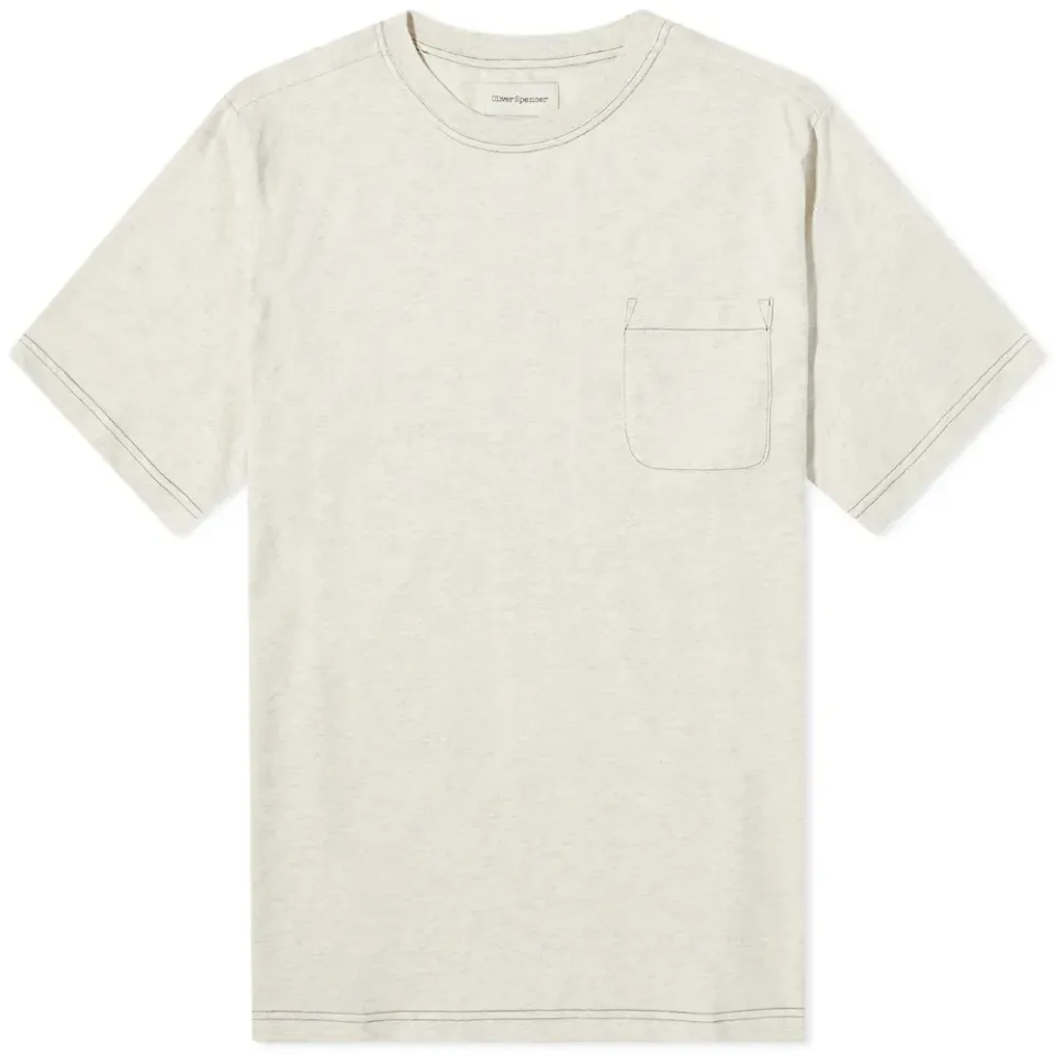 Contrast Stitch Box Tee
