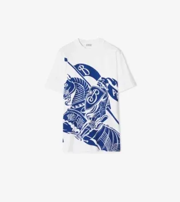 Knight Cotton T-shirt in White