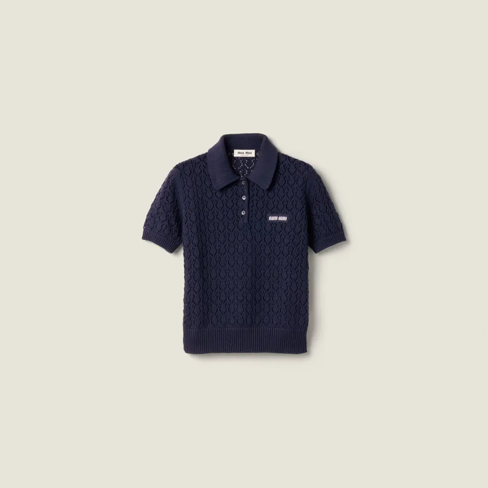 Cotton polo shirt
