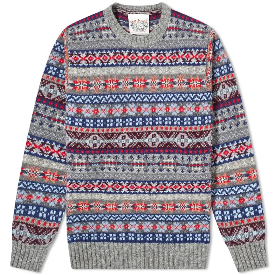 Jamieson's of Shetland Fair Isle Crew