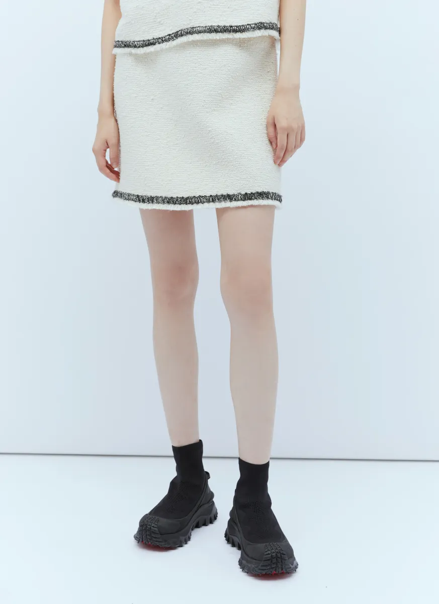 Tweed Mini Skirt