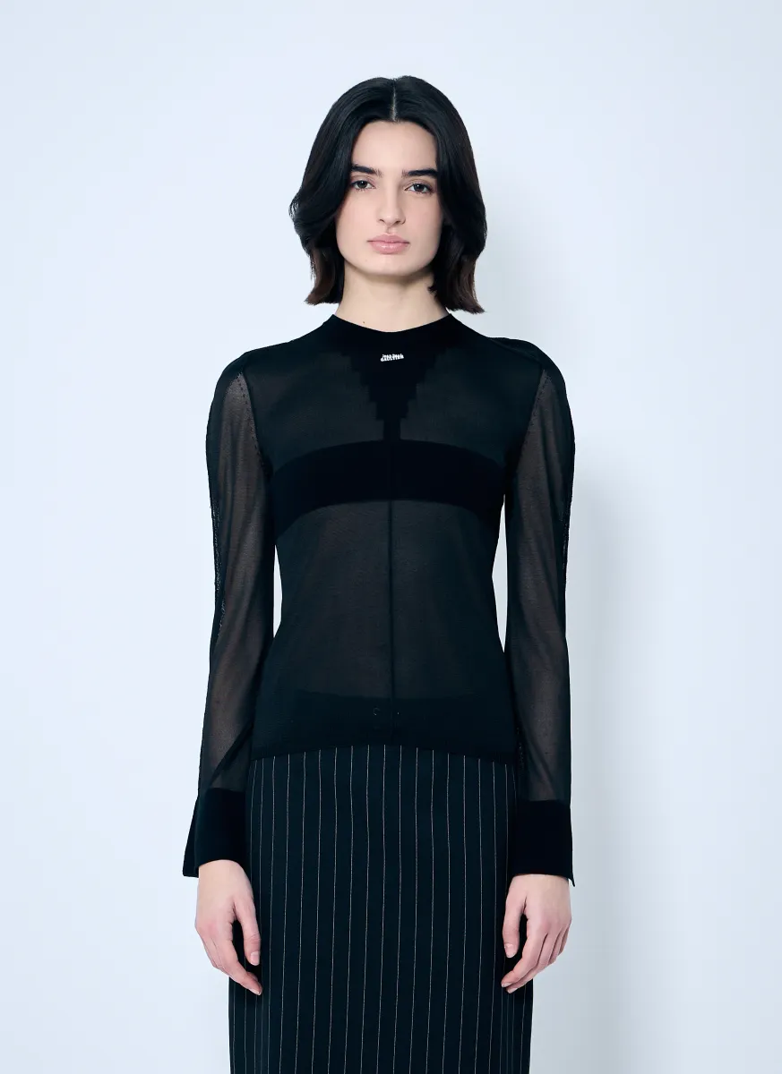 Open-Knit Sweater