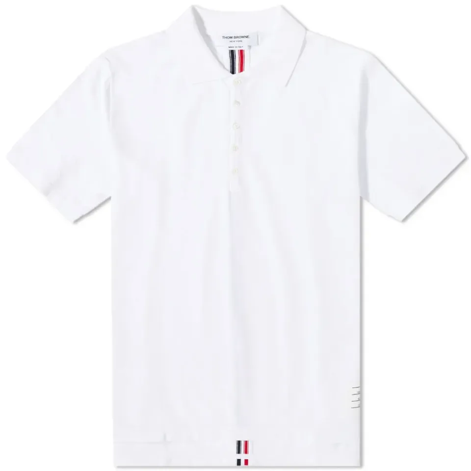 Back Stripe Relaxed Fit Polo