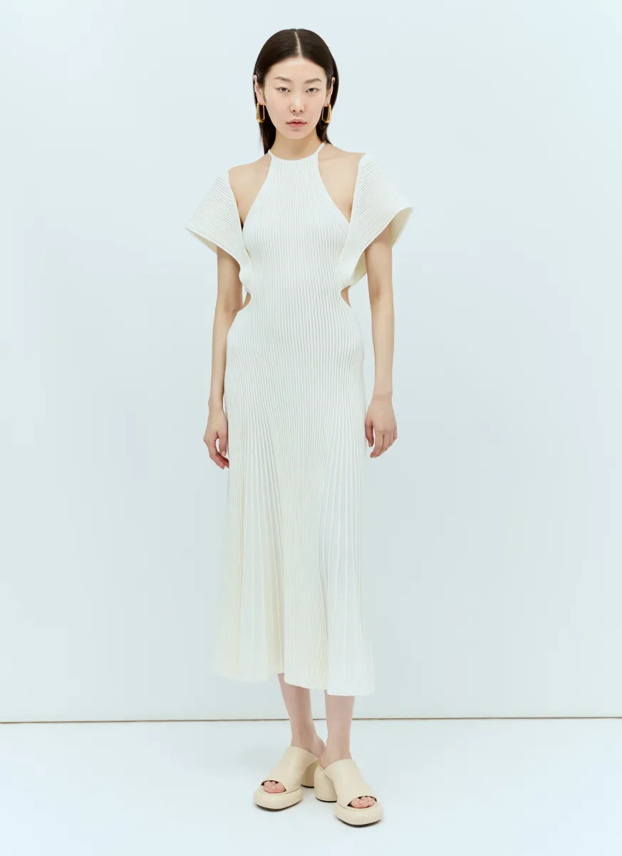 Cut-Out Sleeveless Dress