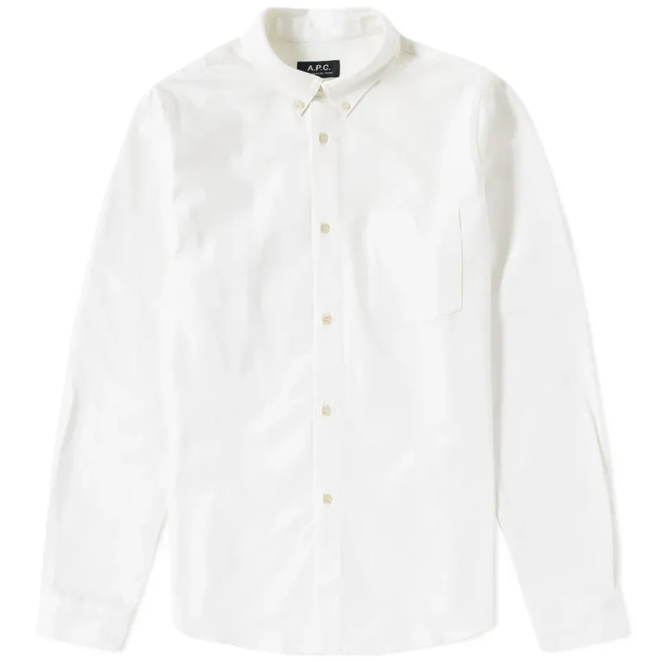 A.P.C. Button Down Mick Oxford Shirt