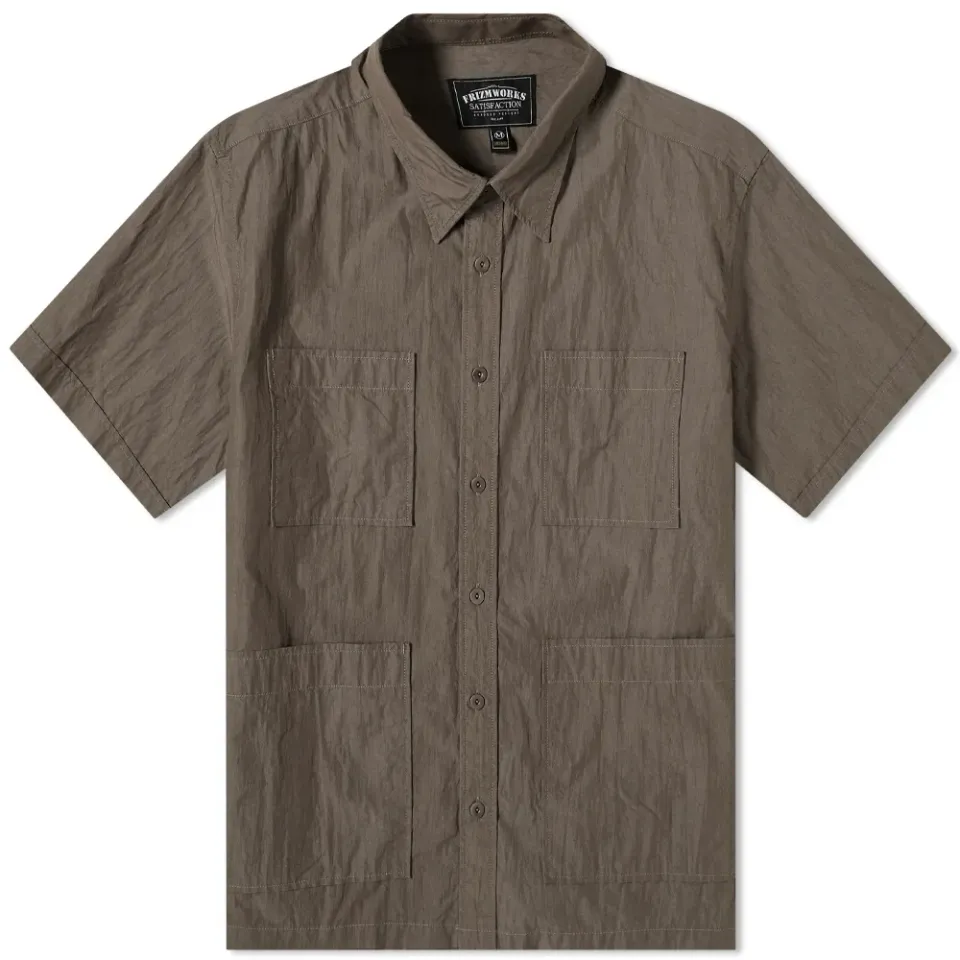 Short Sleeve Oversized Shirt