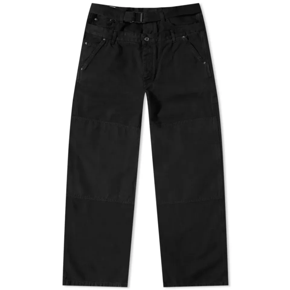 Wave Off Canvas Double Over Pant